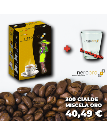 PROMO Macchina da Caffè Didiesse Modello FROG + 300 Cialde NEROORO Miscela  Oro Compostabile